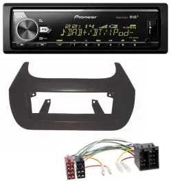 Pioneer Bluetooth USB DAB MP3 Autoradio für Citroen Nemo Fiat Fiorino Qubo Peuge