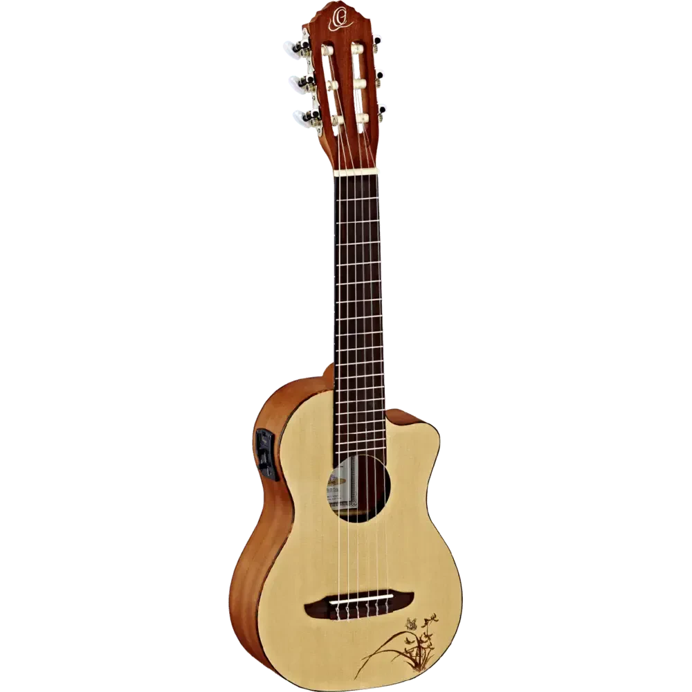 Гиталеле Ortega RGL5CE Bonfire Series со звукоснимателем