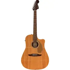 Электроакустическая гитара Fender California Redondo Player Acoustic-Electric Guitar Natural