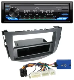 Автомагнитола для Toyota RAV4 (2011–2013) JVC Bluetooth, DAB, USB, MP3, 28-pin