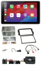 Pioneer Lenkrad USB DAB Bluetooth 2DIN Autoradio für Chevrolet Aveo Captiva 2006