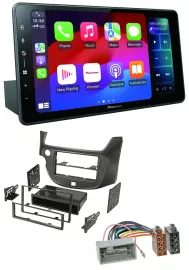 Pioneer Bluetooth DAB MP3 USB Autoradio für Honda Jazz (ab 2009) dunkelgrau