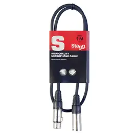 Микрофонный кабель Stagg SMC1 1 м