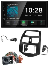 Автомагнитола для Chevrolet Spark (с 2013) Kenwood 2-DIN, Bluetooth, USB, DAB, MP3