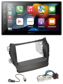 Автомагнитола для Hyundai Santa Fe (с 2012, без навигации) Pioneer 2DIN, DAB, Bluetooth, USB, MP3