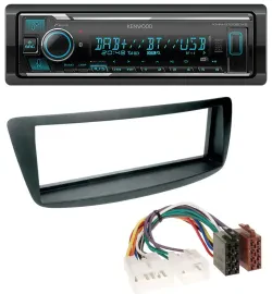 Автомагнитола Kenwood Bluetooth MP3 DAB USB для Toyota Aygo (AB1, 2005–2014)