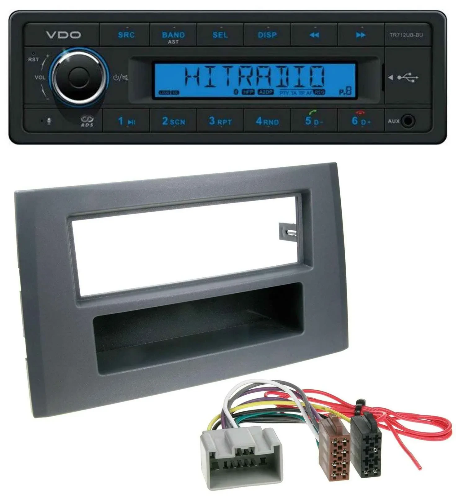 VDO Bluetooth AUX USB MP3 Autoradio für Volvo XC90 (14 Pin, 2002-2014)