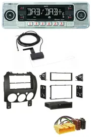 Dietz Bluetooth USB MP3 DAB Autoradio für Mazda 2 (ab 2007)