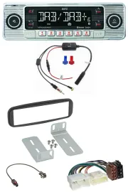 Dietz DAB USB MP3 Bluetooth Autoradio für Renault Clio (2012-2017)
