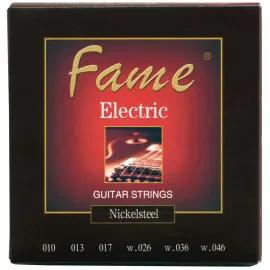 Струны для электрогитары Fame Audio 13709 Nickel Plated Steel 10-46