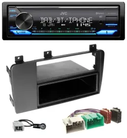JVC Bluetooth DAB USB MP3 Autoradio für Volvo S60, V70, XC70 (04-09)