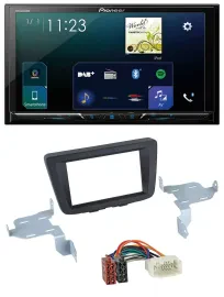 Pioneer MP3 Bluetooth USB 2DIN DAB Autoradio für Suzuki Baleno EW ab 2016