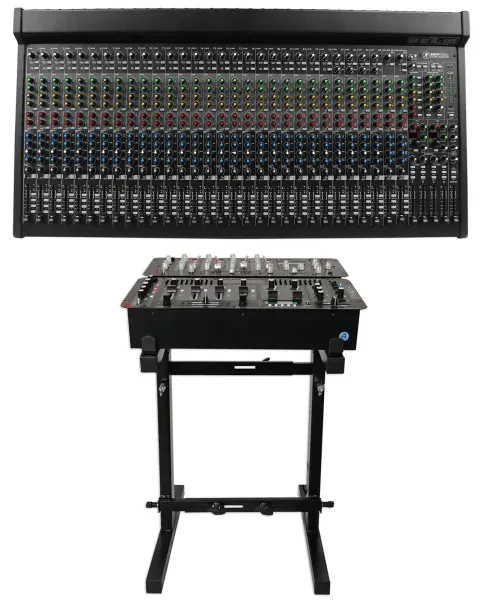 New Mackie 3204VLZ4 32-channel 4-Bus FX Mixer w/ USB 3204-VLZ4 + Mixer Stand