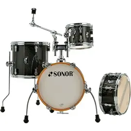 Ударная установка акустическая SONOR AQX Micro Shell Pack Black Midnight Sparkle