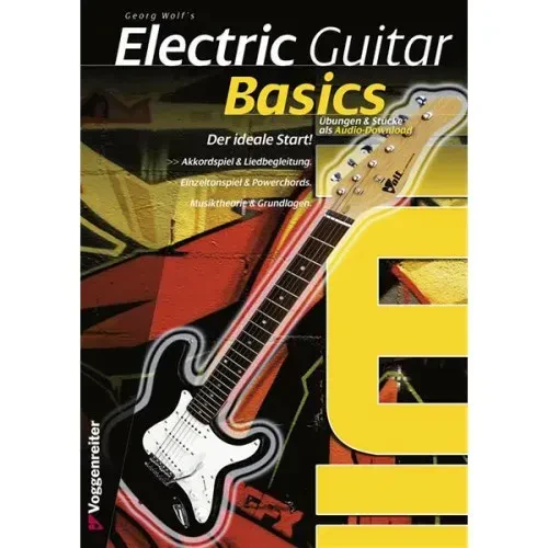Учебное пособие Voggenreiter Electric Guitar Basics Georg Wolf