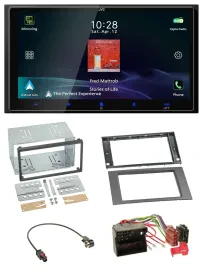 JVC USB Bluetooth 2DIN DAB MP3 Autoradio für Ford Fusion Kuga Transit 05-12 anth