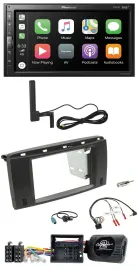 Pioneer USB 2DIN Bluetooth DAB Lenkrad Autoradio für Mercedes SLK 08-11 R171