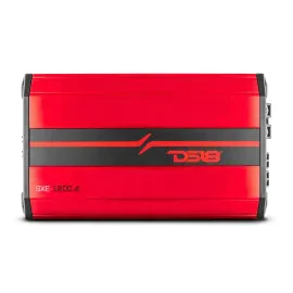 DS18 SXE-1200.4/RD Class AB SXE Series 4-channel Car Amplifier