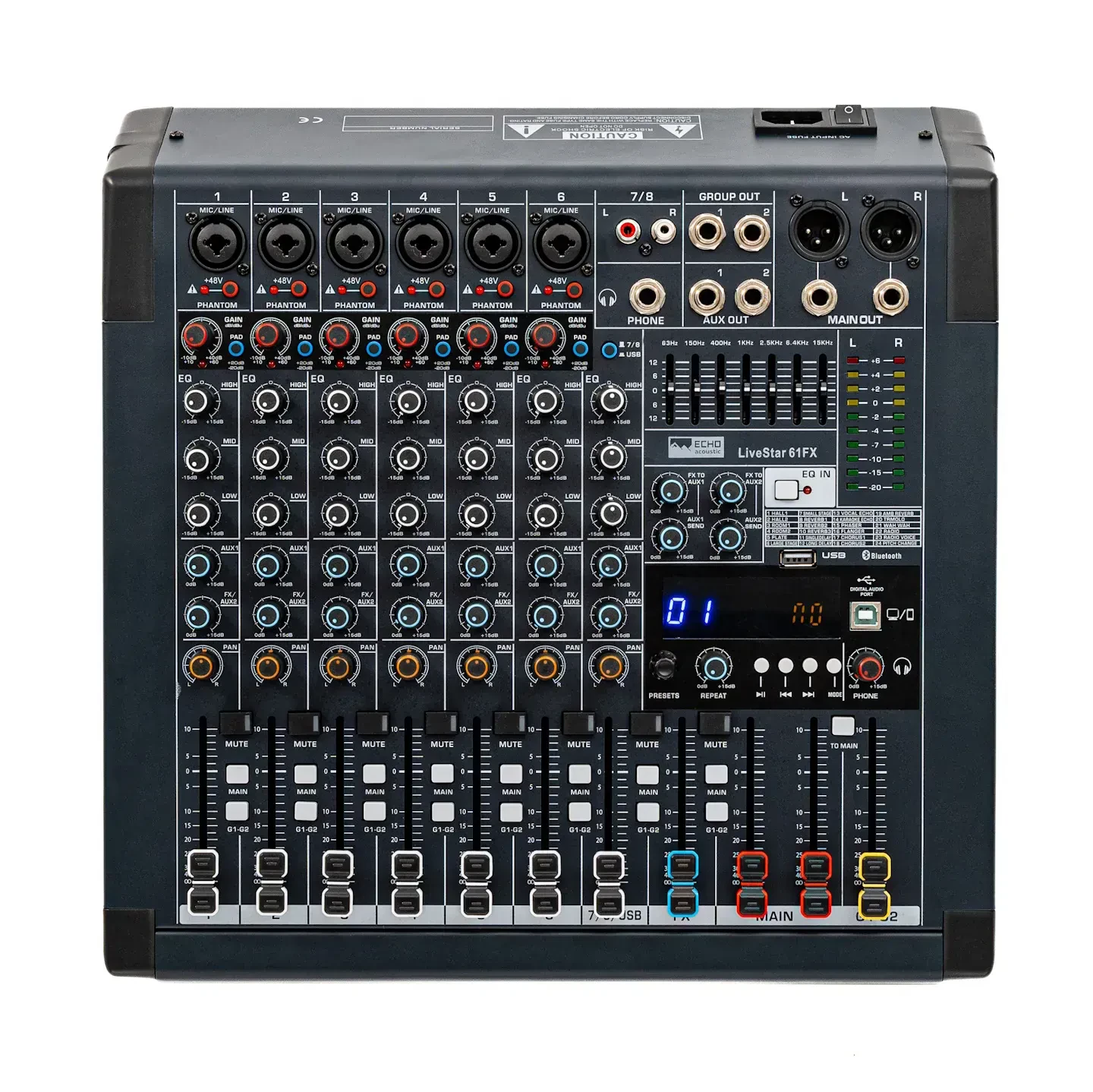 Echo Acoustic LiveStar 61FX