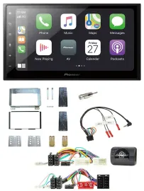 Pioneer Lenkrad Bluetooth DAB 2DIN USB Autoradio für KIA Carnival II VQ 2006-201
