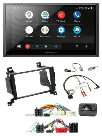 Pioneer USB 2DIN DAB Lenkrad Bluetooth Autoradio für Hyundai Santa Fe 2010-2012