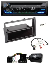 JVC Bluetooth Lenkrad USB DAB CD Autoradio für Citroen Jumper Peugeot Boxer 06-0