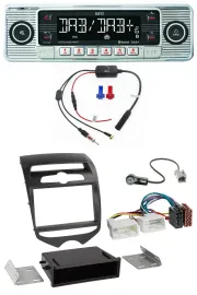 Dietz DAB USB MP3 Bluetooth Autoradio für Hyundai ix20 (ab 10) man. Klima