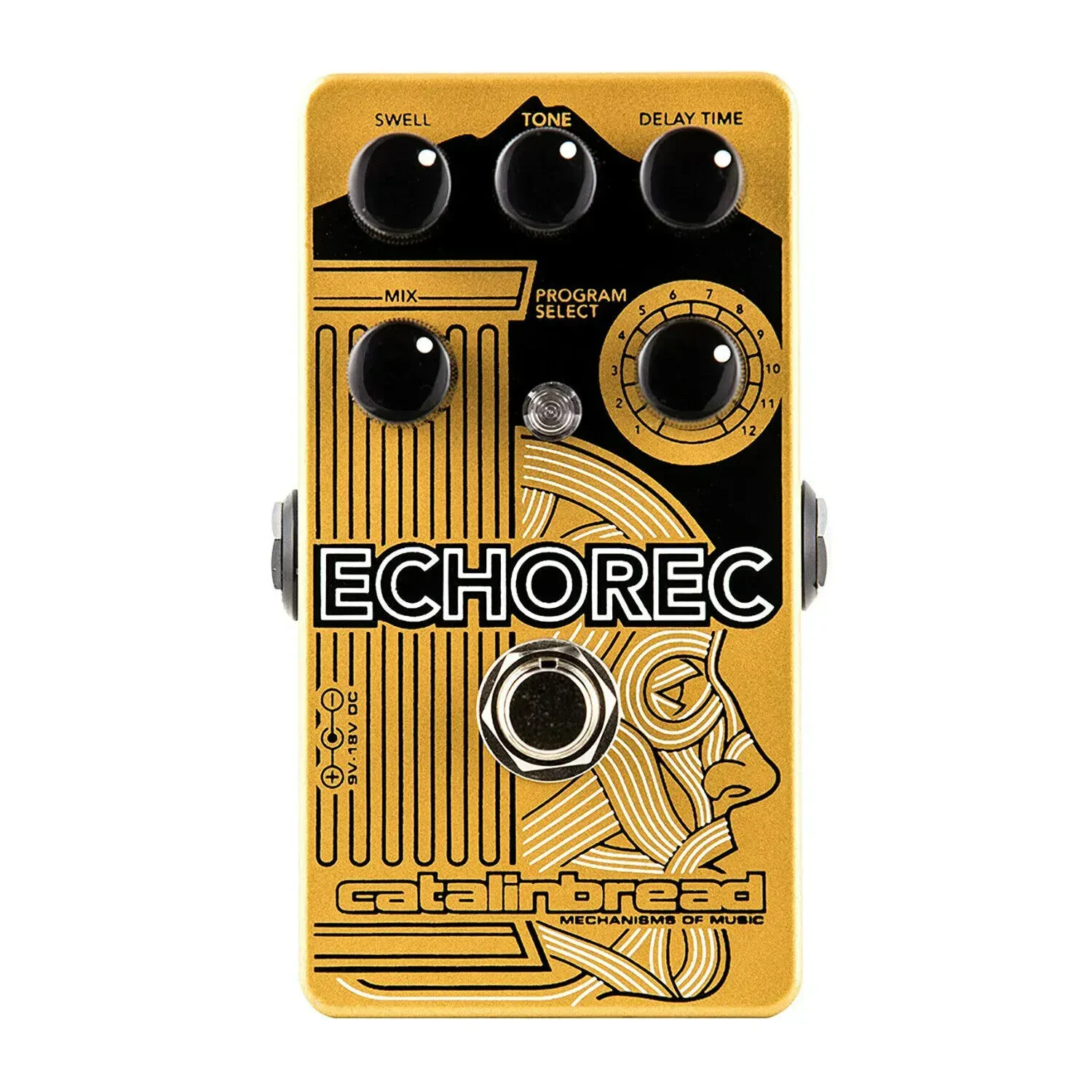 Педаль эффектов для электрогитары Catalinbread Echorec Multi-Head Delay