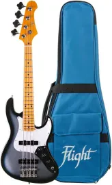 Бас-гитара FLIGHT Mini JB уменьшенная, цвет Moonburst