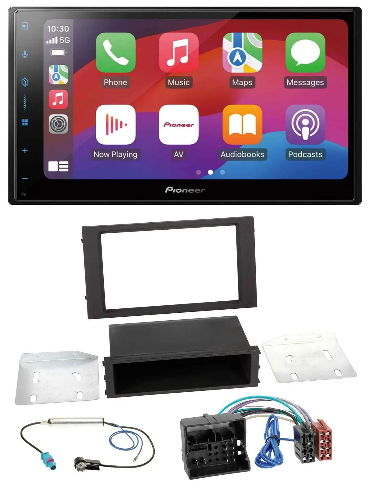 Автомагнитола для Seat Leon (с 2014) Pioneer 2DIN, DAB, USB, MP3, Bluetooth