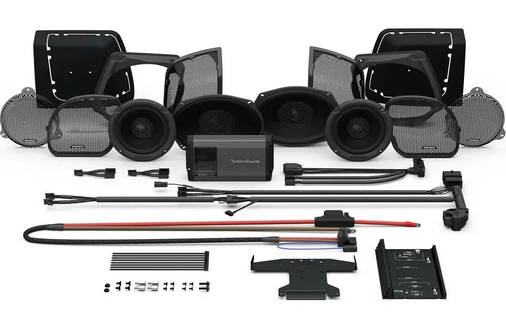 Аудиосистема для мотоцикла Harley-Davidson Rockford Fosgate HD14-STG3 Stage 3 (набор)