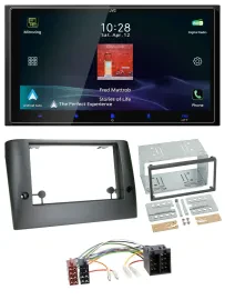 JVC USB Bluetooth 2DIN DAB MP3 Autoradio für Fiat Stilo (ab 2005)