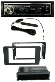 Pioneer MP3 USB CD DAB Lenkrad Autoradio für Audi A3 8P 03-12 Bose Aktivsystem Q