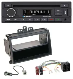 Автомагнитола Blaupunkt USB MP3 Bluetooth DAB CD для Hyundai i20 2008–2011 Rubber-Touch