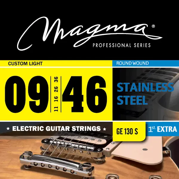 Струны для электрогитары Magma Strings GE130S Stainless Steel 9-46