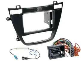 Radioeinbauset Doppel DIN Autoradio für Opel Insignia 08-13 schwarz