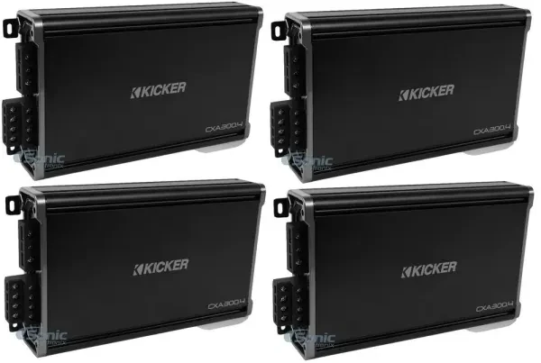 Kicker CXA360.4 (46CXA3604) CX Series 4-Channel A/B Car Amplifier