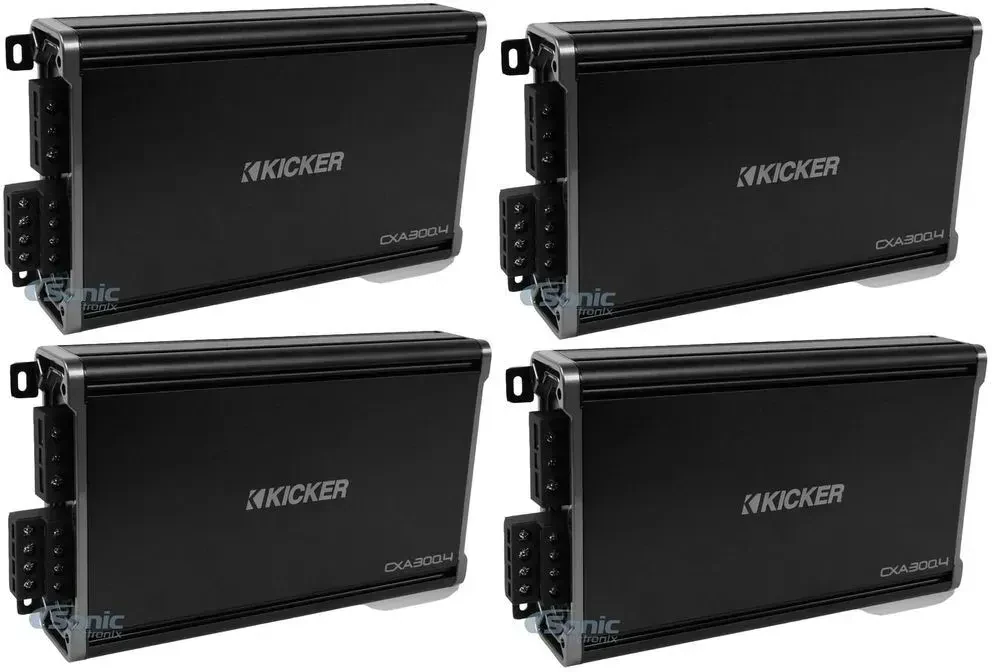 Автомобильный усилитель мощности Kicker CXA360.4 (46CXA3604) CX Series 4-Channel A/B (набор, 4 шт.)