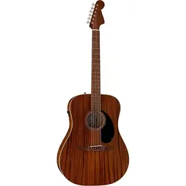 Электроакустическая гитара Fender California Redondo Special All-Mahogany Acoustic-Electric Guitar Natural
