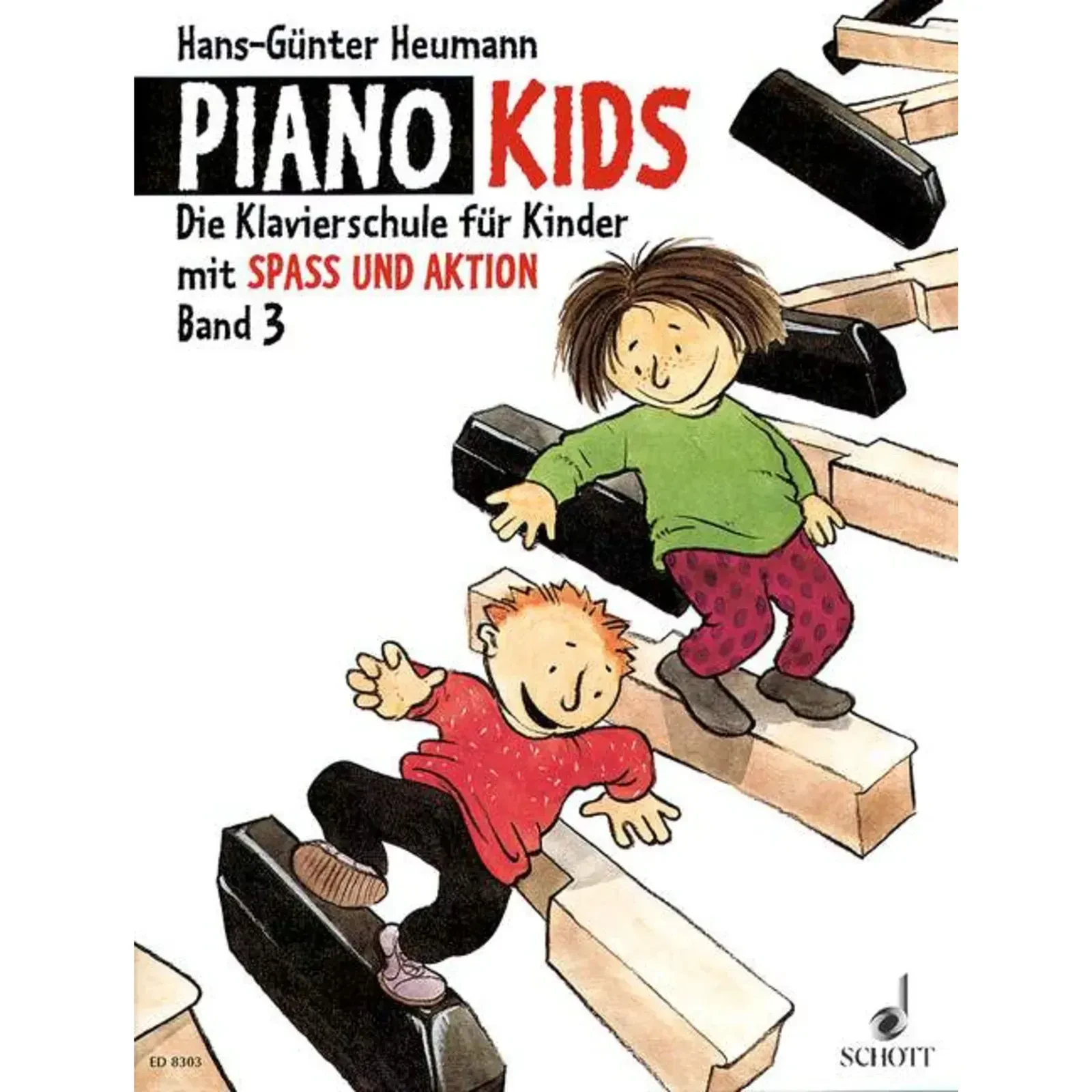 Учебное пособие Schott Music Piano Klavierschule 3 von Hans-Günter Heumann Buch