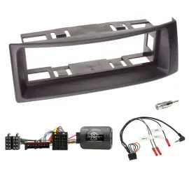 Radioset Lenkradadapter DIN Autoradio für Renault Megane 1996-2000 Scenic schwar