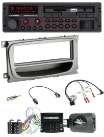 Blaupunkt SD Lenkrad USB Bluetooth DAB Autoradio für Ford S-Max Mondeo Can 07-14