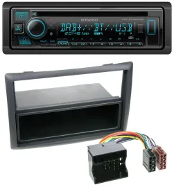 Kenwood Bluetooth DAB CD MP3 USB Autoradio für Renault Megane (2009-2010)