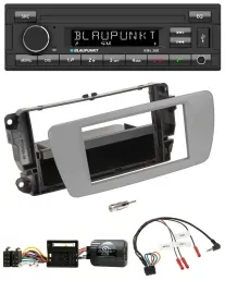 Blaupunkt USB DAB Bluetooth Lenkrad Autoradio für Seat Ibiza dublingrau