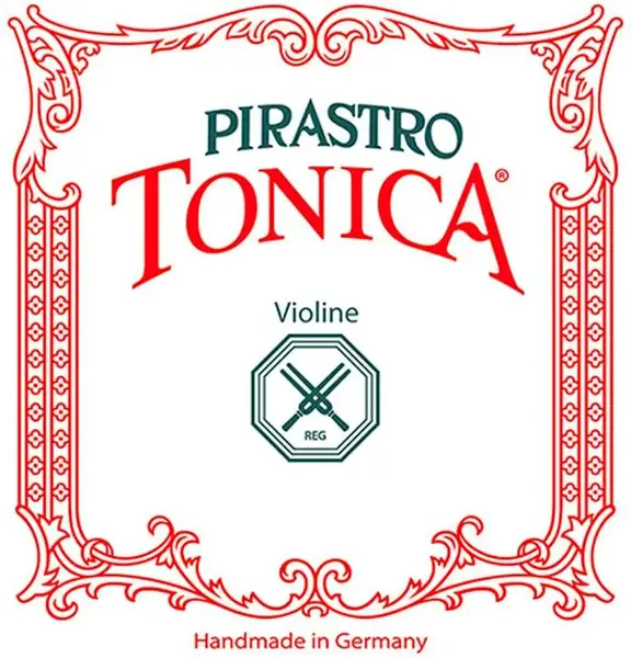 PIRASTRO Tonica 412031 струны для скрипки  4/4 (комплект),  сильное натяжение, синтетическая основа
