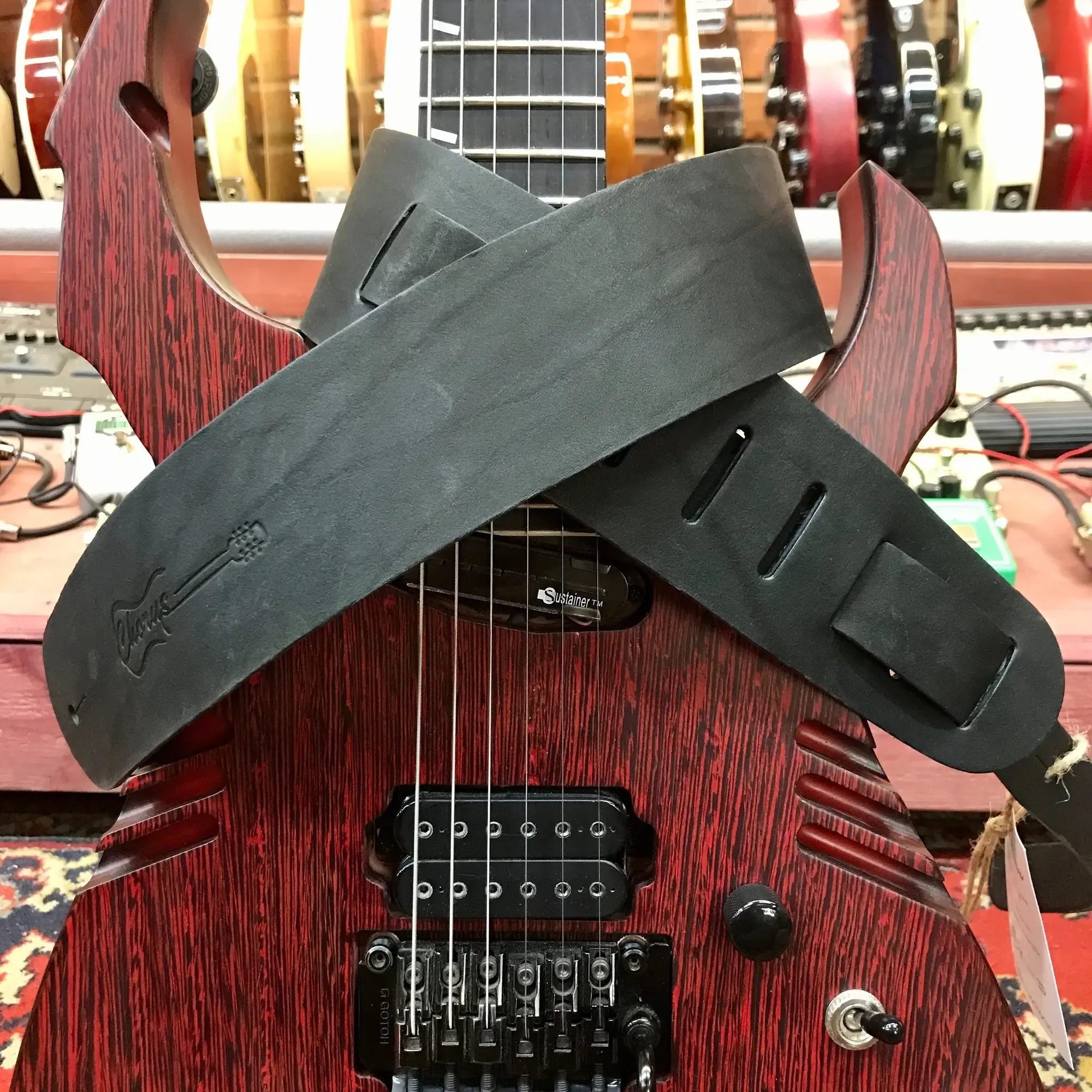 Ремень гитарный Chorus (черный)