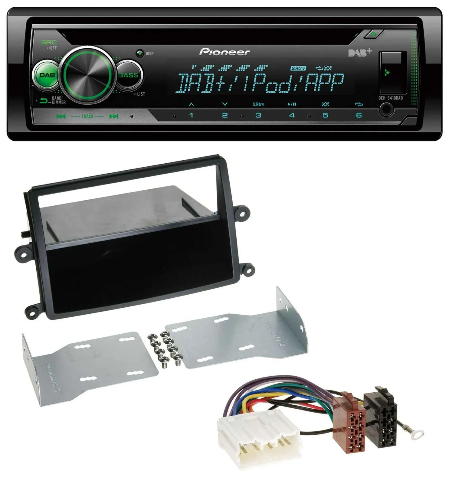 Автомагнитола для Mitsubishi L200 (с 2006) Pioneer USB MP3 DAB AUX CD