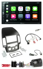 Pioneer DVD 2DIN Lenkrad DAB Bluetooth USB Autoradio für Hyundai i30 ab 2009