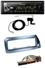Pioneer Bluetooth DAB USB MP3 Autoradio für Ford Ka bis 2008 blau-metallic