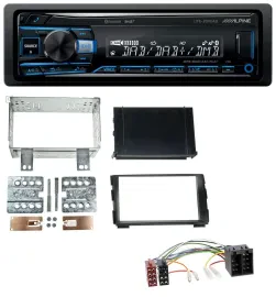 Alpine USB Bluetooth DAB MP3 Autoradio für Kia Ceed 09-12 proCeed 11-13